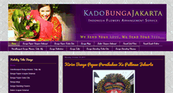 Desktop Screenshot of kadobungajakarta.com